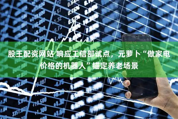 股王配资网站 响应工信部试点，元萝卜“做家电价格的机器人”锚定养老场景
